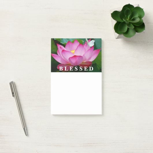 GESEGNET POST-IT KLEBEZETTEL (Büro)