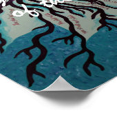 gesegnet poster (Ecke)