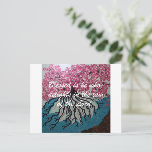 gesegnet postkarte (Stehend Vorderseite)