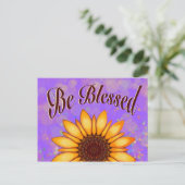 gesegnet postkarte (Stehend Vorderseite)