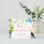 gesegnet postkarte (Stehend Vorderseite)