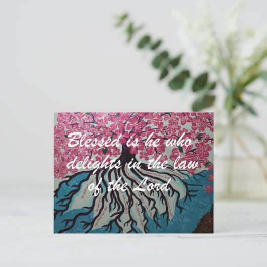 gesegnet postkarte (Stehend Vorderseite)