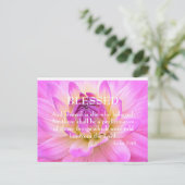 gesegnet postkarte (Stehend Vorderseite)