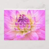 gesegnet postkarte (Vorderseite)