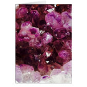 Gesegnet sei Amethyst Druzy Macro Fotografie (Vorne)