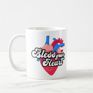 Gesegnet sei dein Herz Kaffeetasse