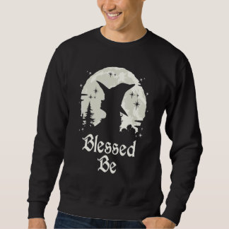 Gesegnet sei Hexerei Wiccan Hexe Sweatshirt