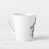 Gesegnet sei Moon Goddess Milchtasse (Linke Ecke)