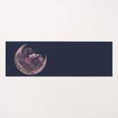 Gesegnet sei Moon Goddess Pagan Art Yogamatte (Vorderseite (Horizontal))