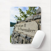 Gesegnet seien die Friedensstifter-Mauspad Mousepad (Mit Mouse)