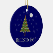 Gesegnet seien Sie Keramikornament (Rechts)