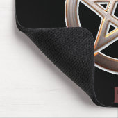 Gesegnet seien Sie Mousepad (Ecke)