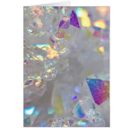 Gesegnet sein Angel Aura Quartz in Fotografie