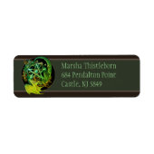 Gesegnet sein Jugendstil Pentagramm Dragon (Vorne)