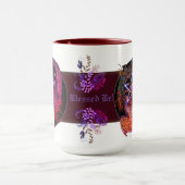 Gesegnet sein Jugendstil Pentagramm Dragon Tasse (Zentrum)