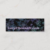 gesegnet sein mini visitenkarte (Rückseite)