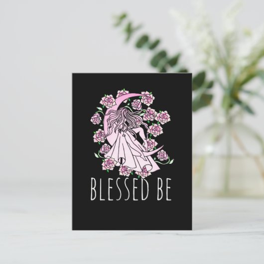 gesegnet sein postkarte (Stehend Vorderseite)