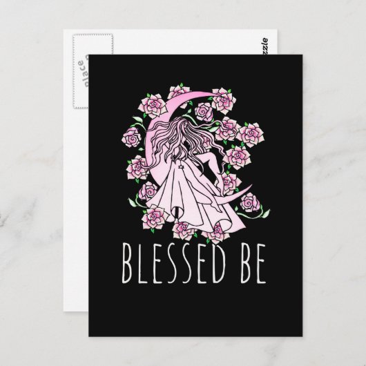 gesegnet sein postkarte (Vorne/Hinten)