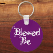 gesegnet sein schlüsselanhänger (Vorderseite)