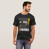 Gesegnet seit 1954 70. Geburtstag T-Shirt (Vorne ganz)