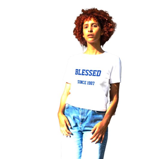 Gesegnet seit [Jahr ausfüllen, das Sie Gerettet ha T-Shirt