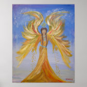 Gesegnet Seraphim Mother Angel Poster (Vorne)