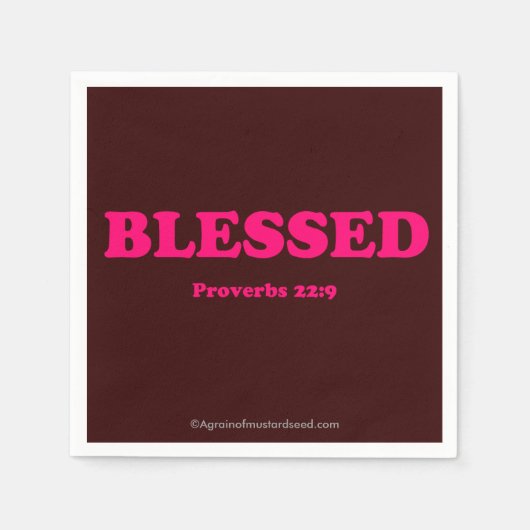 gesegnet serviette (Vorderseite)