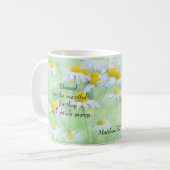 Gesegnet sind die Barmherzigen - Matthew 5:7 Kaffeetasse (Vorderseite Links)