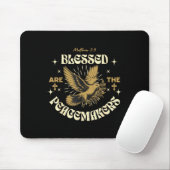 Gesegnet sind die Friedensstifter Matthäus 5 9 Chr Mousepad (Mit Mouse)