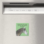 Gesegnet sind die Meek Pferde Magnet (In Situ (Geschirrspüler))