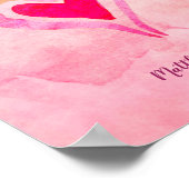 Gesegnet sind die reinen im Herzen - Matthew 5:8 Poster (Ecke)