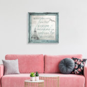Gesegnet sind diejenigen, die der Leinwand des Her (Insitu (Wohnzimmer))