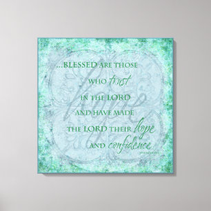 Gesegnet sind diejenigen, die der Leinwand des Her