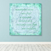 Gesegnet sind diejenigen, die der Leinwand des Her (Insitu (Holzboden))