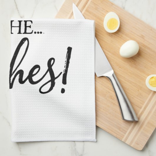 Gesegnet sind diejenigen, die die Geschirr tun ⎥ Geschirrtuch (Viertel Falte)