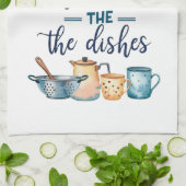 Gesegnet sind diejenigen, die die Geschirr waschen Geschirrtuch (Gefaltet)