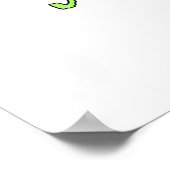 Gesegnet sind diejenigen, die Hunger haben Poster (Ecke)