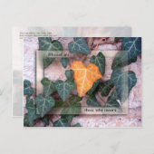 Gesegnet sind diejenigen, die trauern postkarte (Vorne/Hinten)