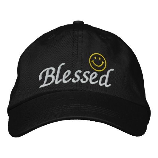 Gesegnet - SRF Bestickte Kappe (Vorderseite)