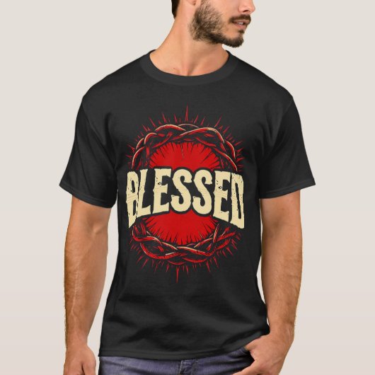 Gesegnet T-Shirt (Vorderseite)
