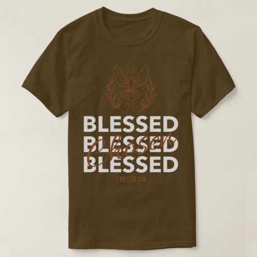 gesegnet T-Shirt (Design vorne)