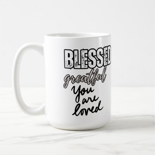 Gesegnet ⛪︎ Tasse 15oz (Links)