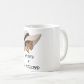 Gesegnet u. UNO-Gestört Kaffeetasse (VorderseiteRechts)