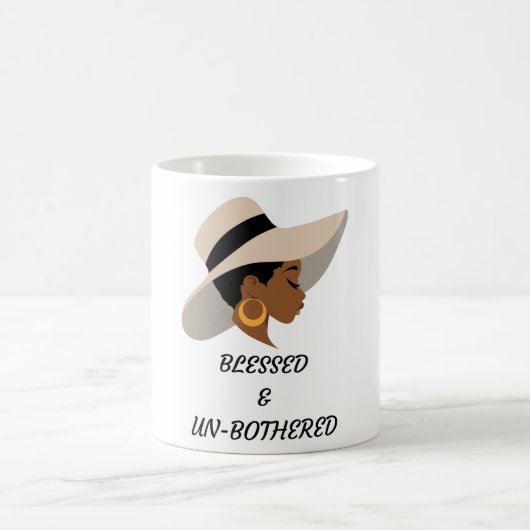 Gesegnet u. UNO-Gestört Kaffeetasse (Mittel)