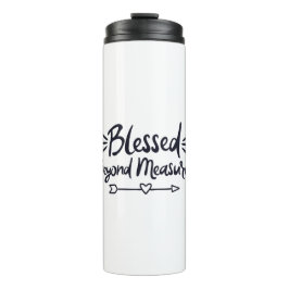 Gesegnet über Maßnahmen Evangelische Redewendungen Thermosbecher