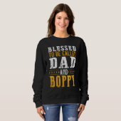 Gesegnet, um als Vintager Mohnblüter bezeichnet zu Sweatshirt (Vorne ganz)