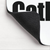 Gesegnet, um katholisch zu sein mousepad (Ecke)
