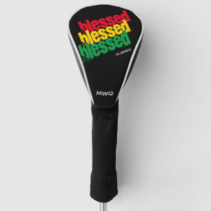 GESEGNET UM ZU IMPONIEREN Monogramm DRIVER Golf Headcover