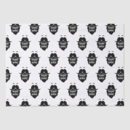 Gesegnet und gebart seidenpapier