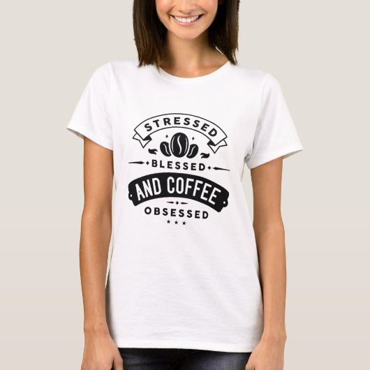 gesegnet und getrunken T-Shirt (Vorderseite)